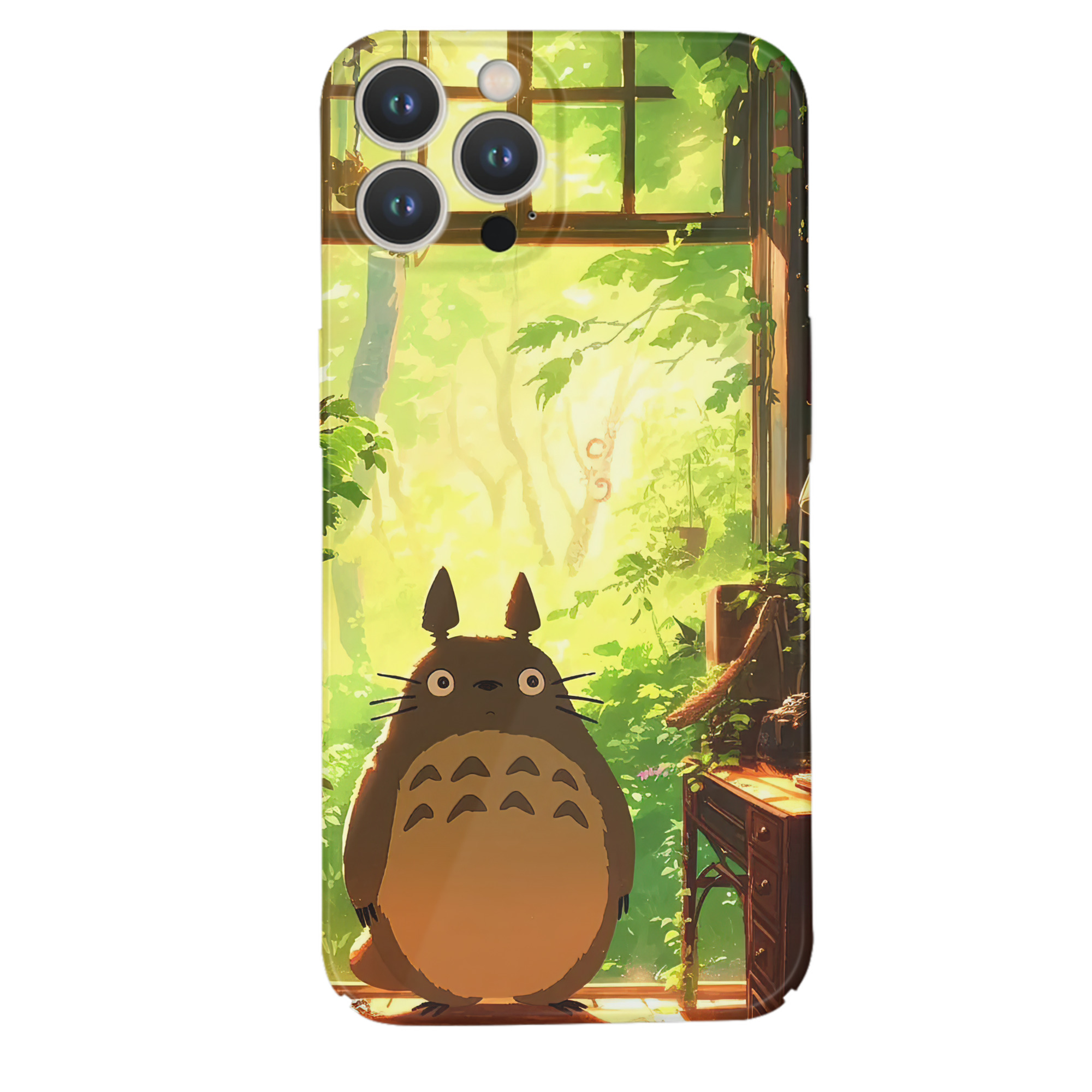 （画像用） となりのトトロ 草壁メイ 草壁サツキ My Neighbor Totoro Satsuki Kusakabe Mei Kusakabe 【iPhone 14シリーズ対応】ハードケース